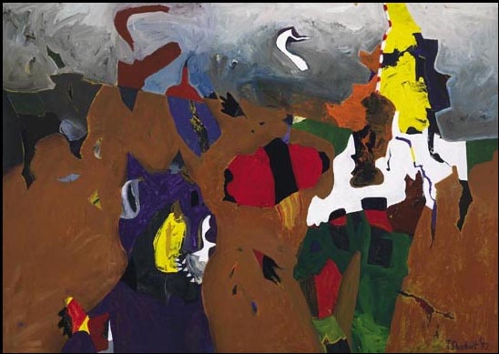 Jack Leaonard Shadbolt (1909-1998) - White Coats Dance