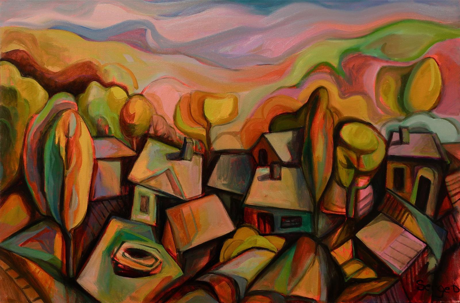 Serge Deherian (1955) - Landscape