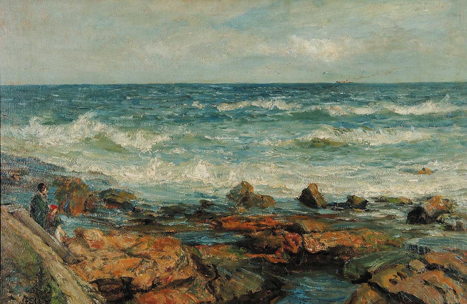 J.F. Slaw - On the Whitley Bay Coast