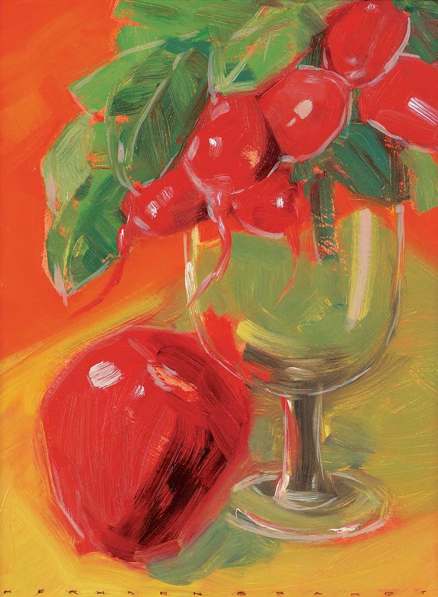 Hermann Brandt - Untitled - Crimson Still Life