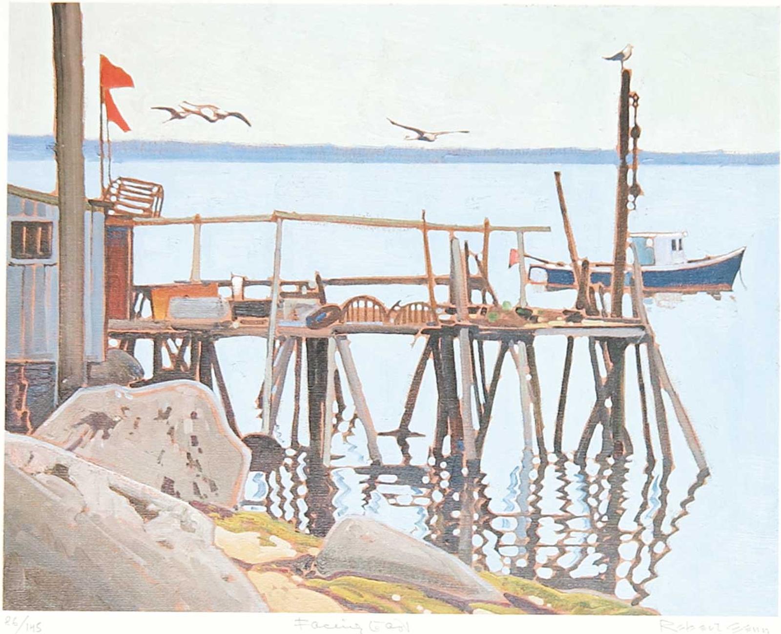 Robert Douglas Genn (1936-2014) - Facing East  #86/145