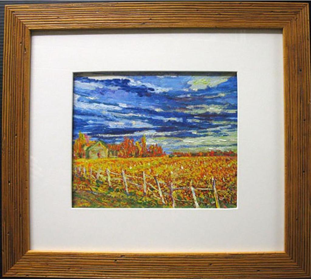 David Clayton Drum (1944) - Fall Vineyard - Dunneville