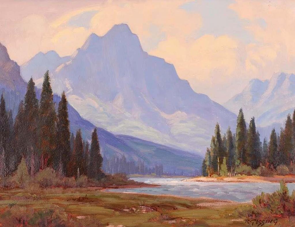 Roland Gissing (1895-1967) - Hazy Sunlight (Ghost River); 1949