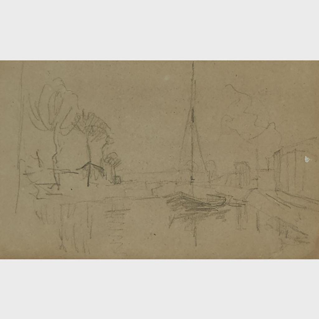 James Wilson Morrice (1865-1924) - Boats On The River