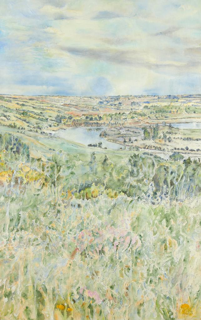 Dorothy Elsie Knowles (1927-2001) - Soft Greens in May