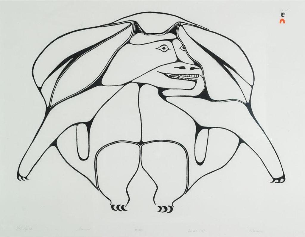 Pitaloosie Saila (1942-2021) - Wolf Spirit