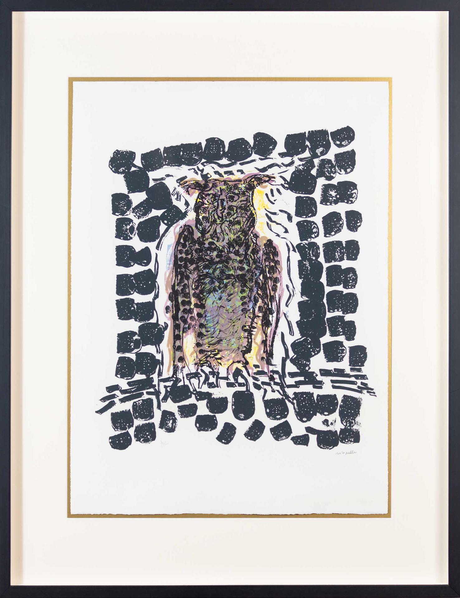 Jean-Paul Riopelle (1923-2002) - Hibou IX, 1970