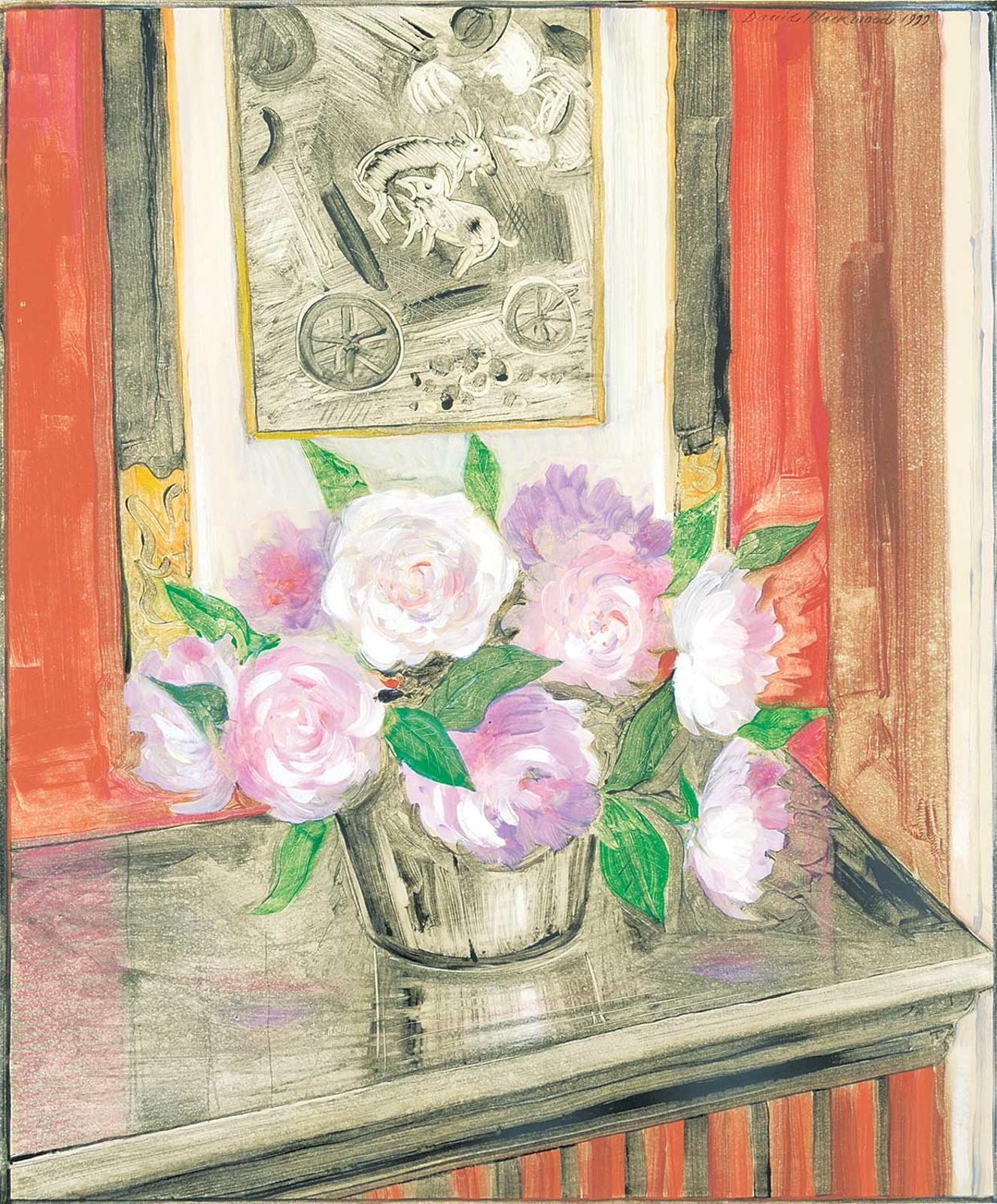 David Lloyd Blackwood (1941-2022) - Untitled - Chagall in the Front Room