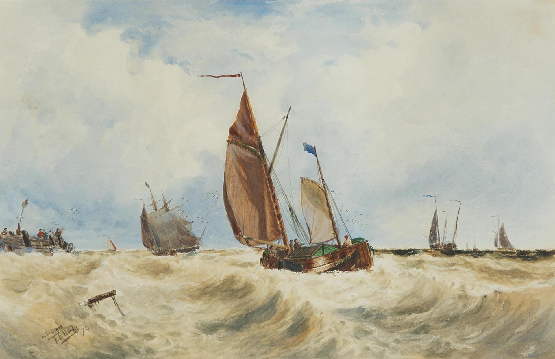 Thomas Bush Hardy (1842-1897) - On The Mann, 1874