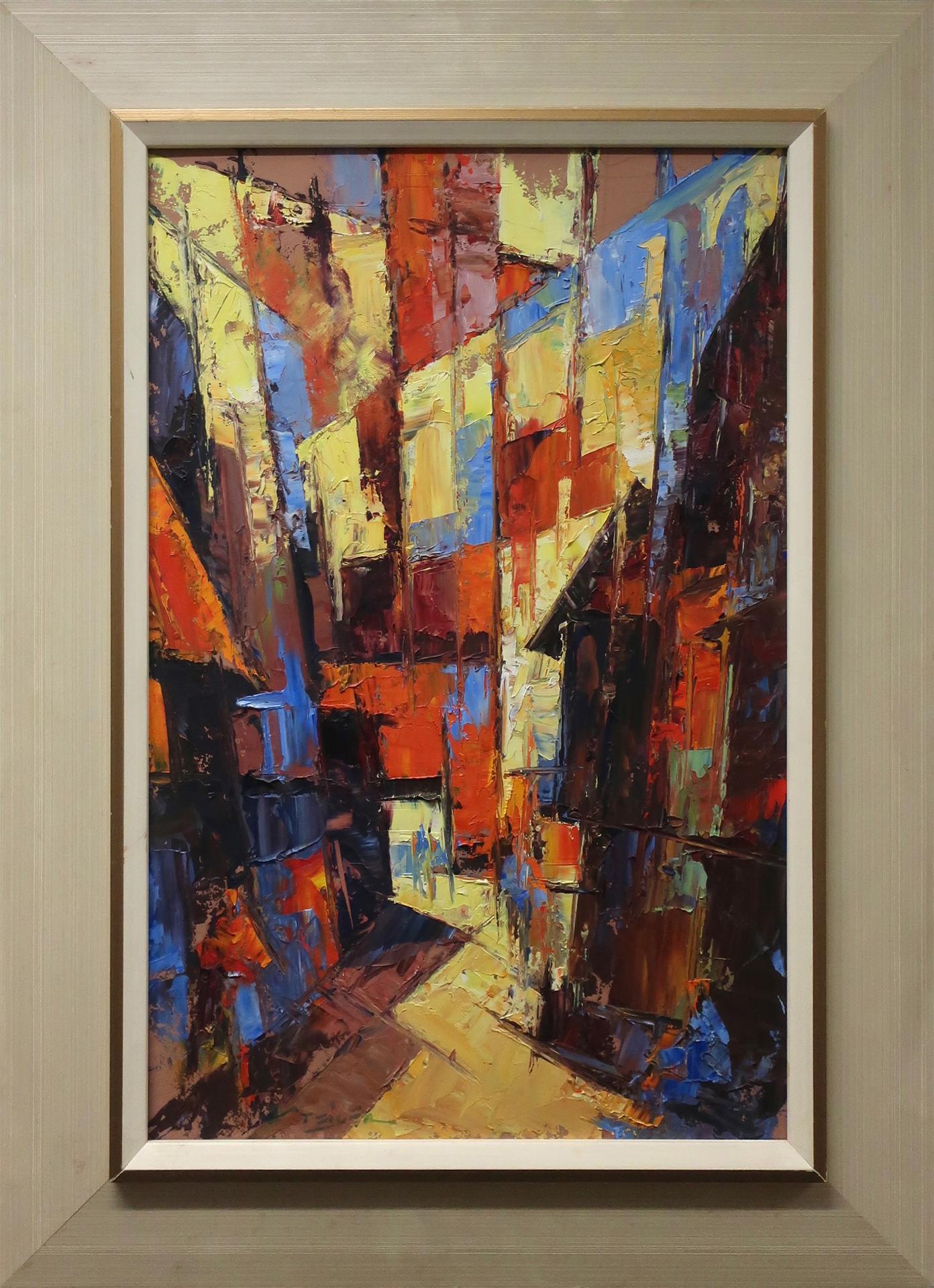 Frederick Steiger (1899-1990) - Untitled (Abstract Street Scene)