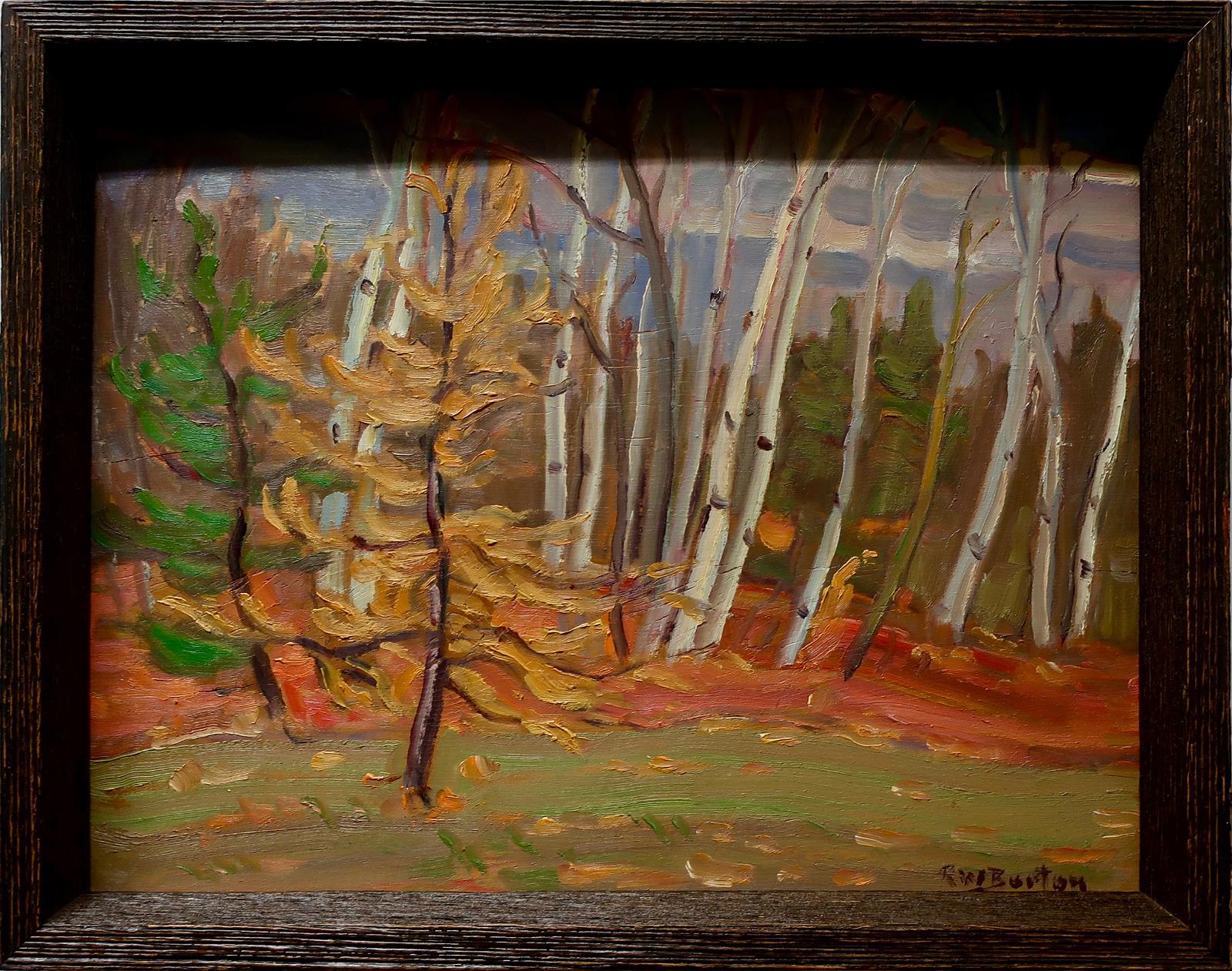 Ralph Wallace Burton (1905-1983) - Birch Bush And Tamarac, Pine Glen - Ottawa
