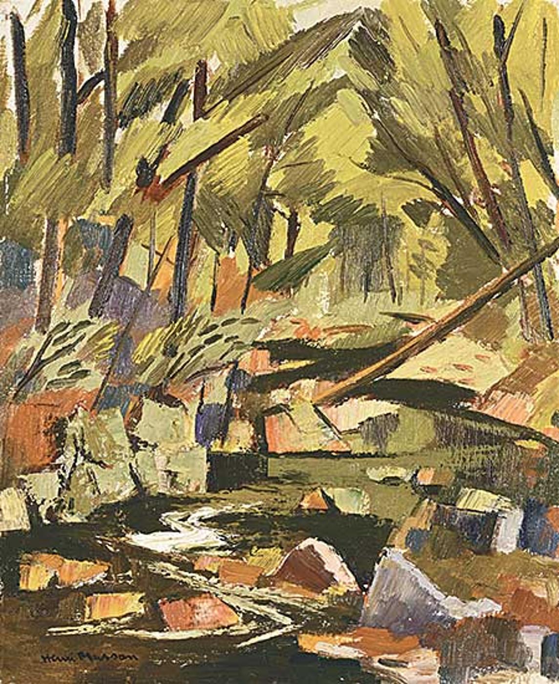 Henri Leopold Masson (1907-1996) - Stream and Rocks