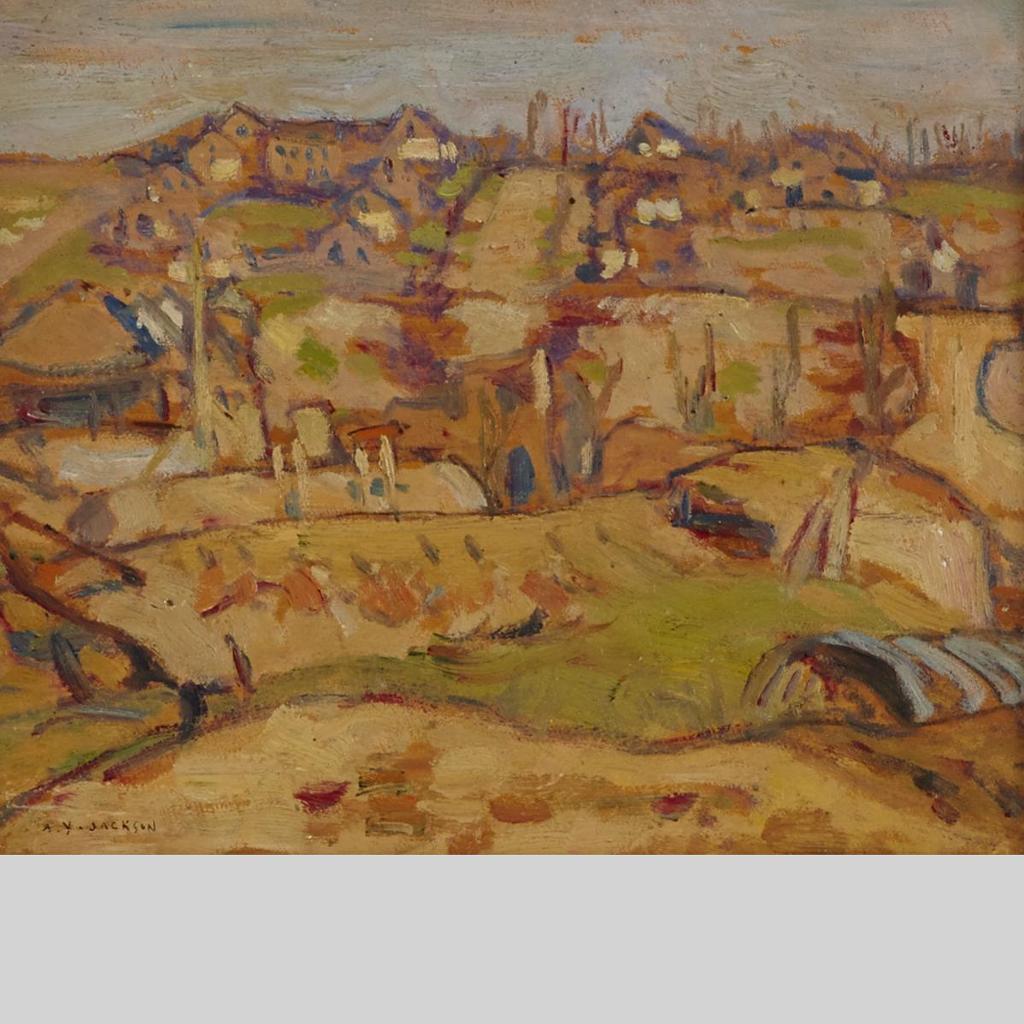 Alexander Young (A. Y.) Jackson (1882-1974) - Lievin, March 15th, 1918