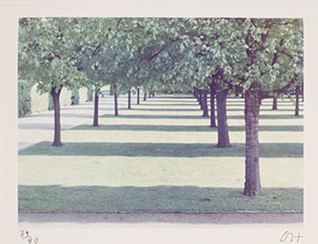 David Hockney (1937) - Herrenhausen - Hannover - May 1970
