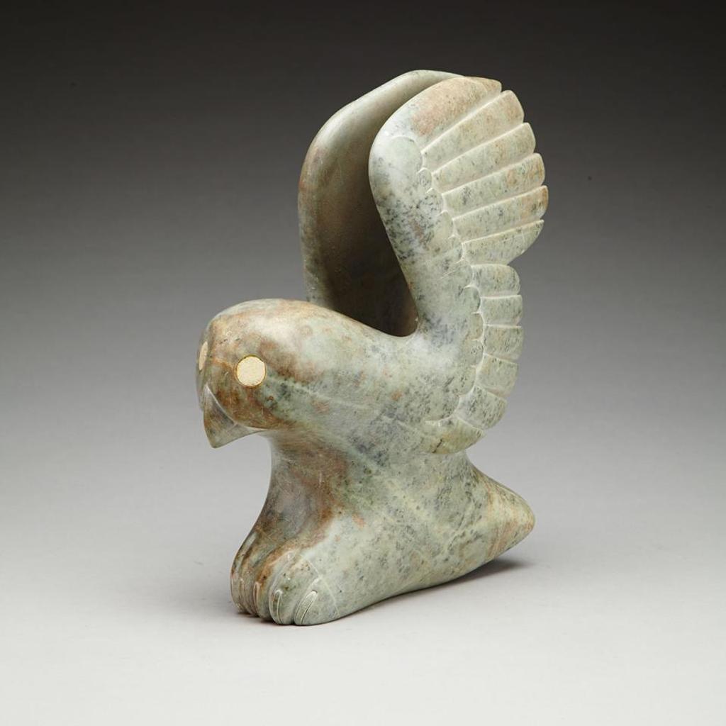 Abraham Apakark Anghik (1951) - Bird With Upswept Wings