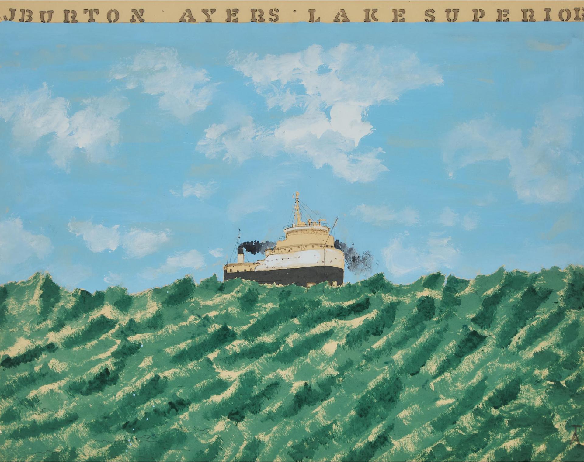 Angus Trudeau (1908-1984) - J.  Burton Ayers, Lake Superior, 1977