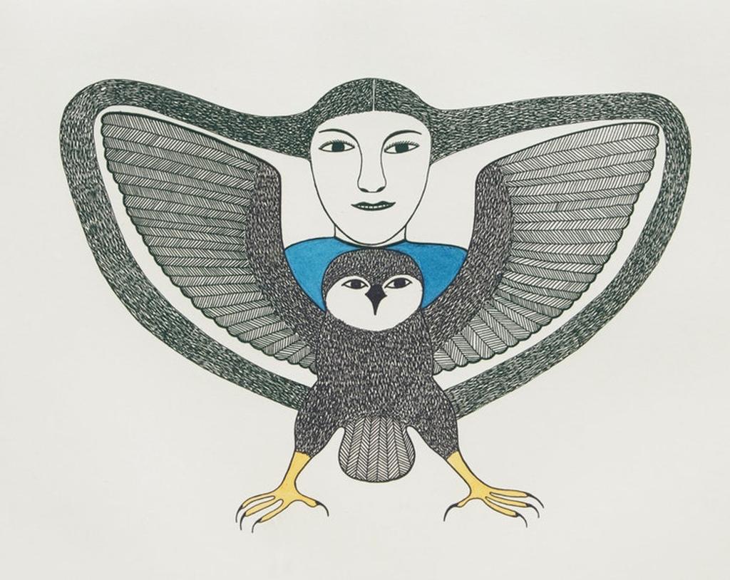 Kenojuak Ashevak (1927-2013) - Myself and I