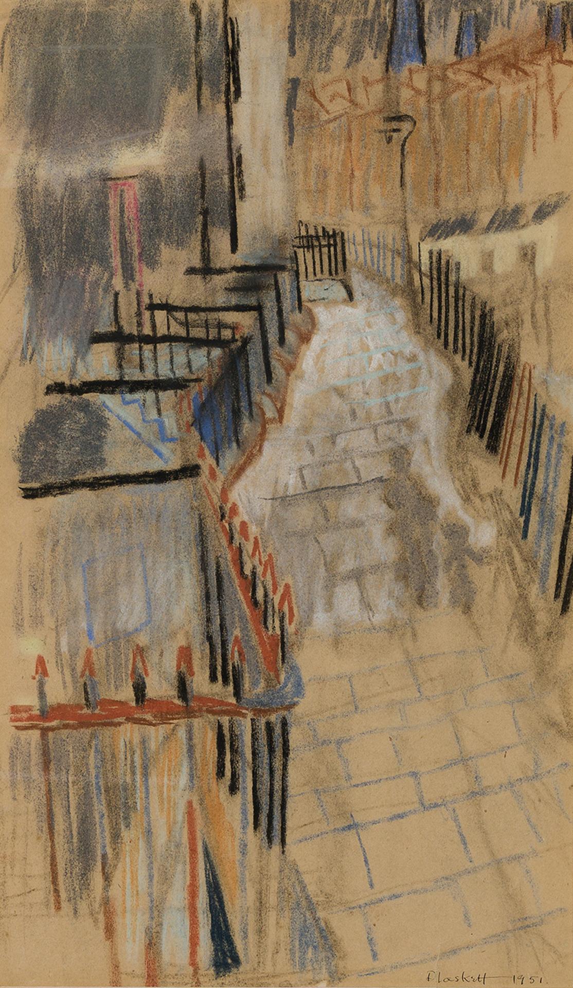 Joseph (Joe) Francis Plaskett (1918-2014) - City Street