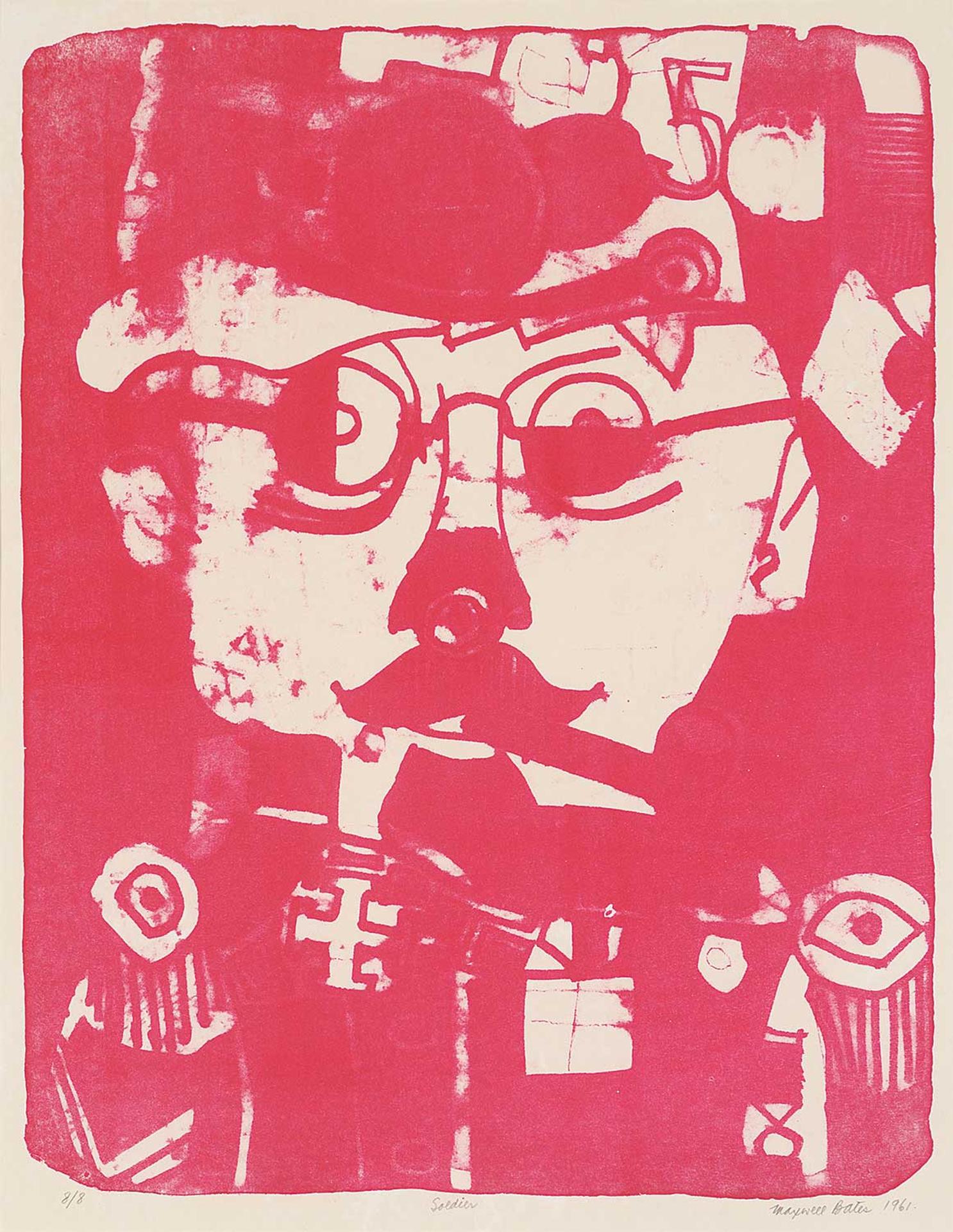 Maxwell Bennett Bates (1906-1980) - Soldier  #8/8