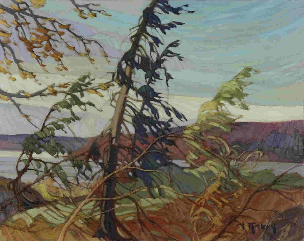 Gaston Rebry (1933-2007) - Vent Dautomne; 1987