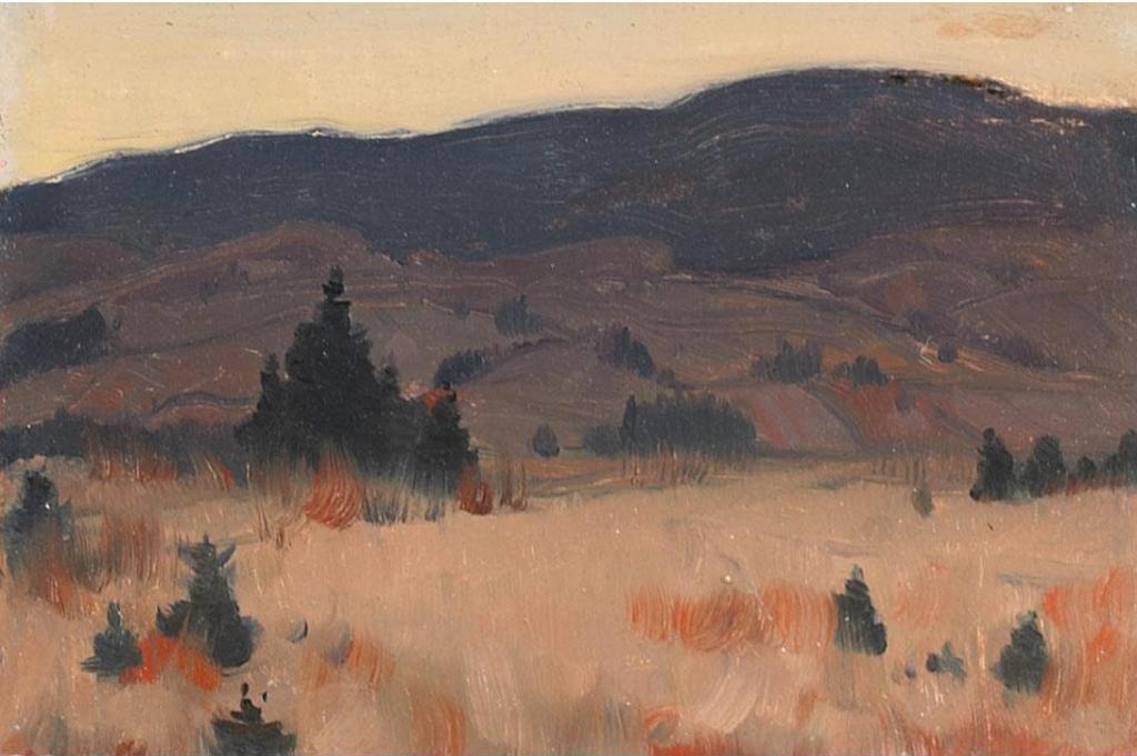 Clarence Alphonse Gagnon (1881-1942) - Crepuscule D’Automne, Charlevoix, Vers 1924