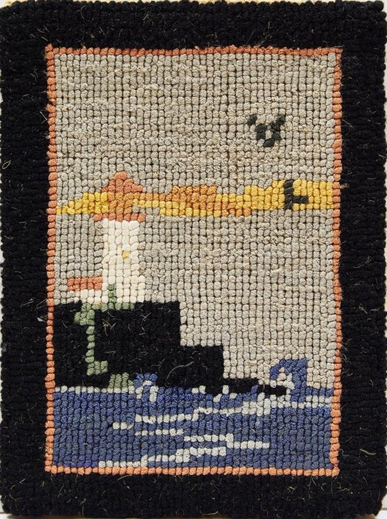 Grenfell Labrador Industries - Seascape with Lighthouse