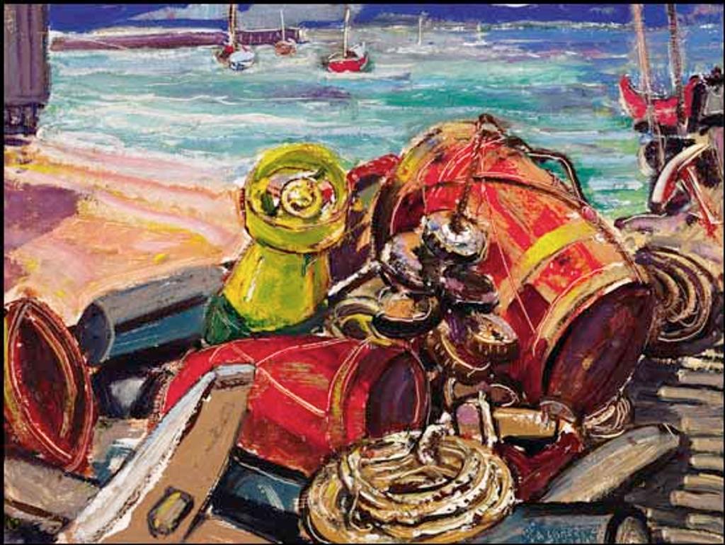 Arthur Lismer (1885-1969) - Sword Fishing Gear