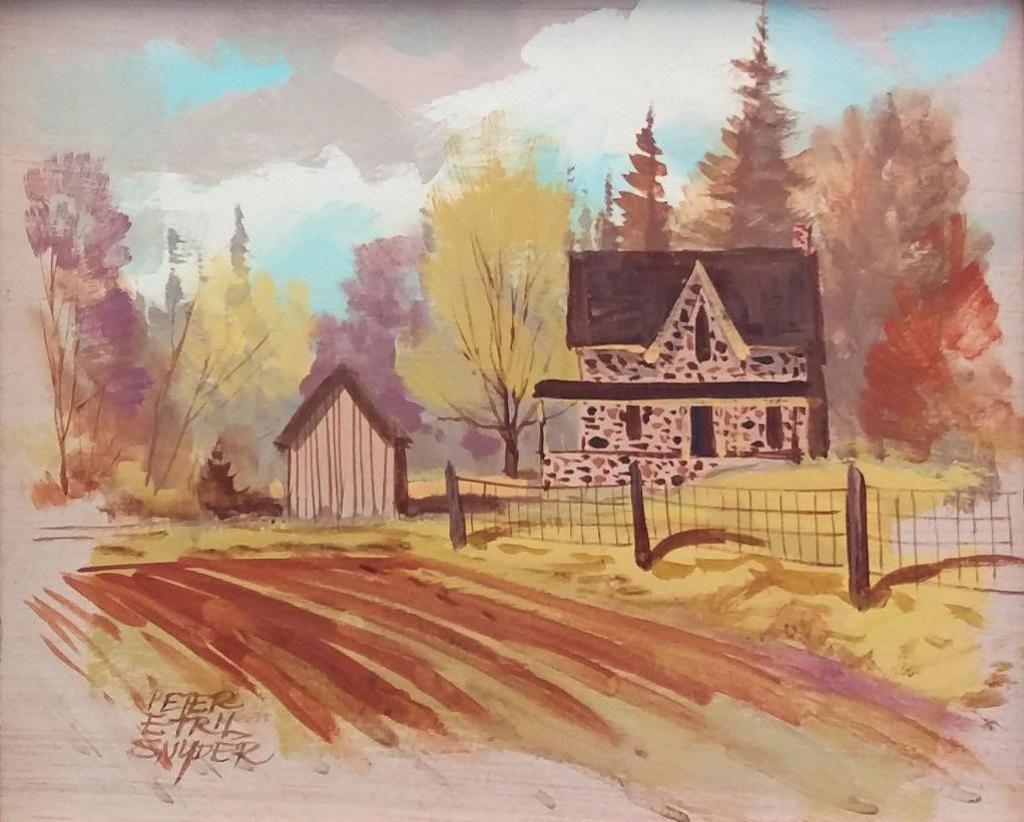 Peter Etril Snyder (1944-2017) - Farmhouse