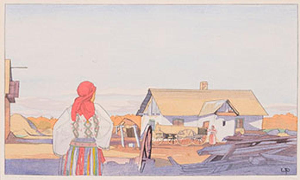 Walter Joseph (W.J.) Phillips (1884-1963) - Manitoba Farmstead