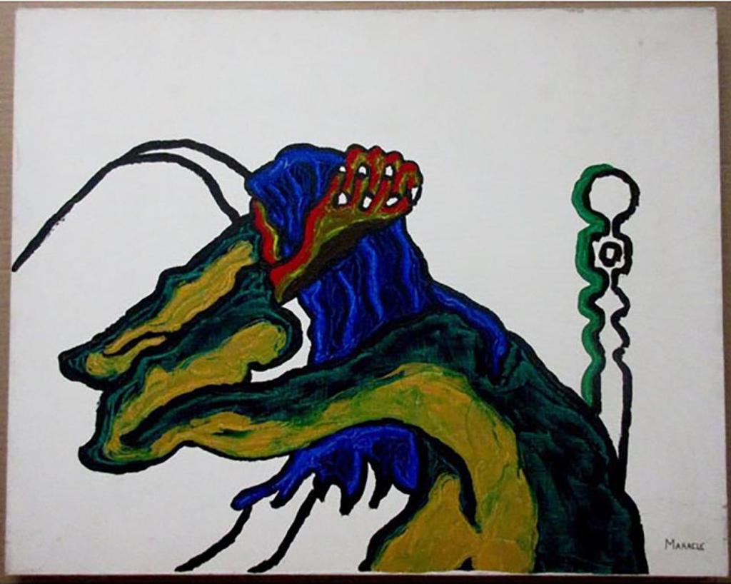 Clifford Maracle (1944-1996) - Still Thinking