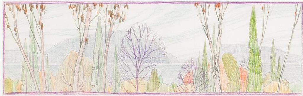 Frank (Franz) Hans Johnston (1888-1949) - Autumn Landscape