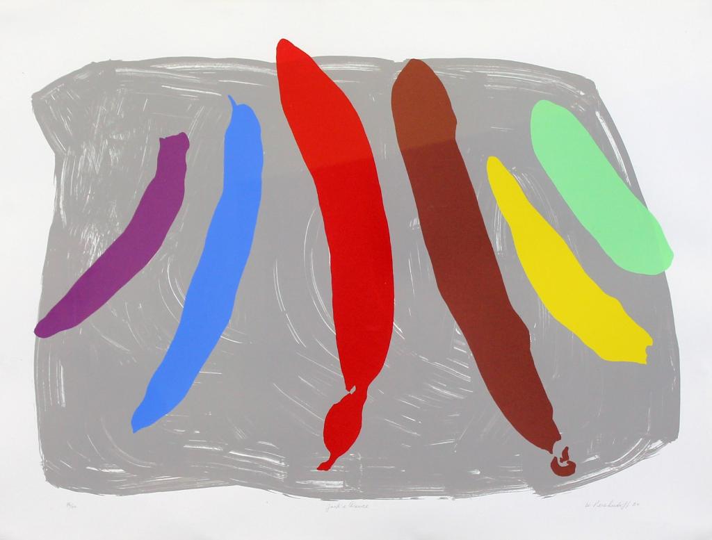 William (Bill) Perehudoff (1918-2013) - Jacks Dance (From Homage To Jack Bush); 1984