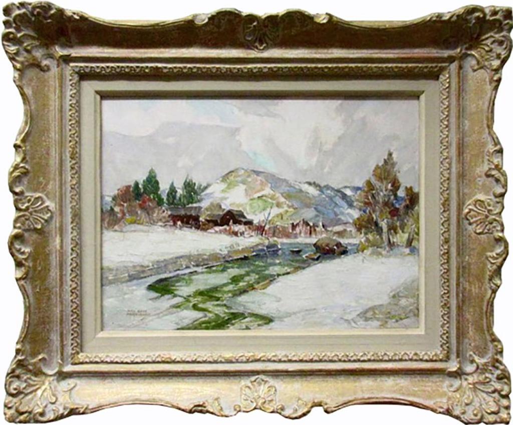 Hal Ross Perrigard (1891-1960) - Early Spring By Pyramid Hill