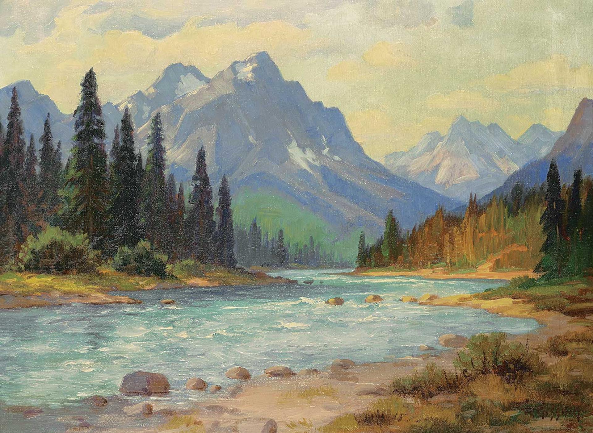 Roland Gissing (1895-1967) - Kananaskis River