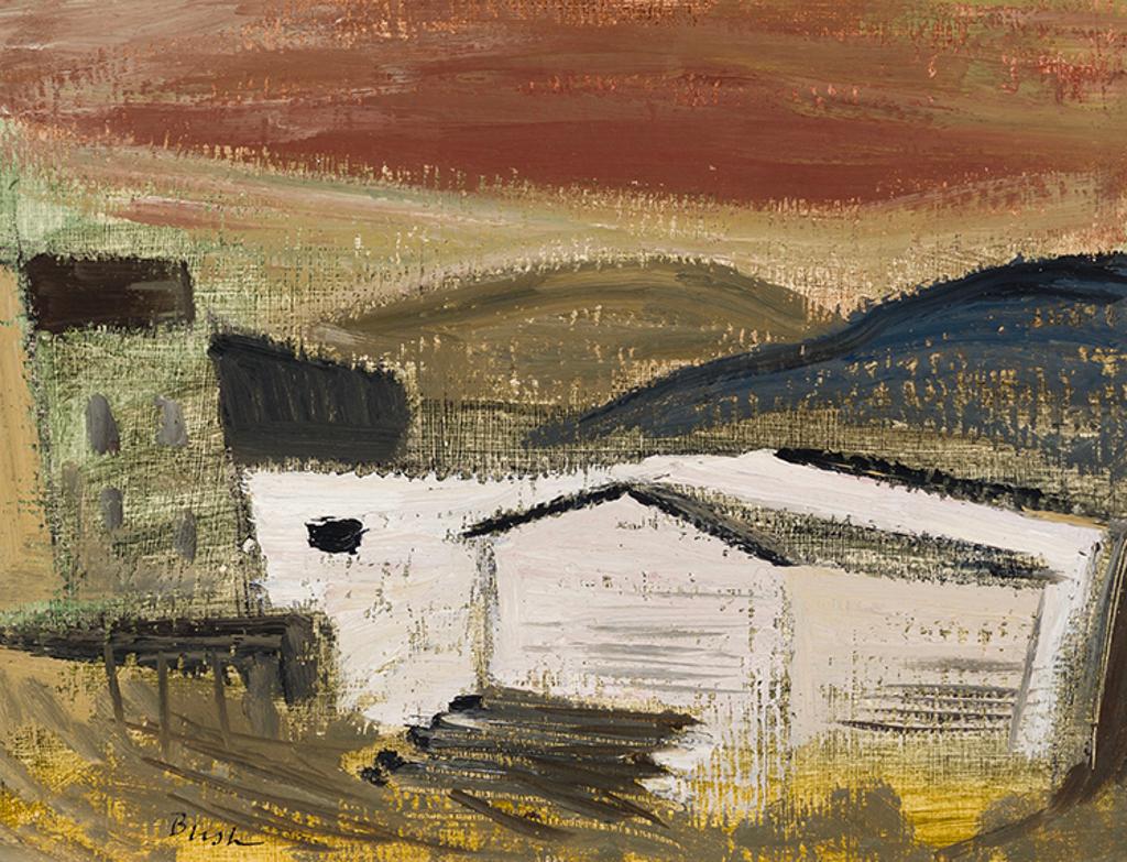 Jack Hamilton Bush (1909-1977) - White Buildings