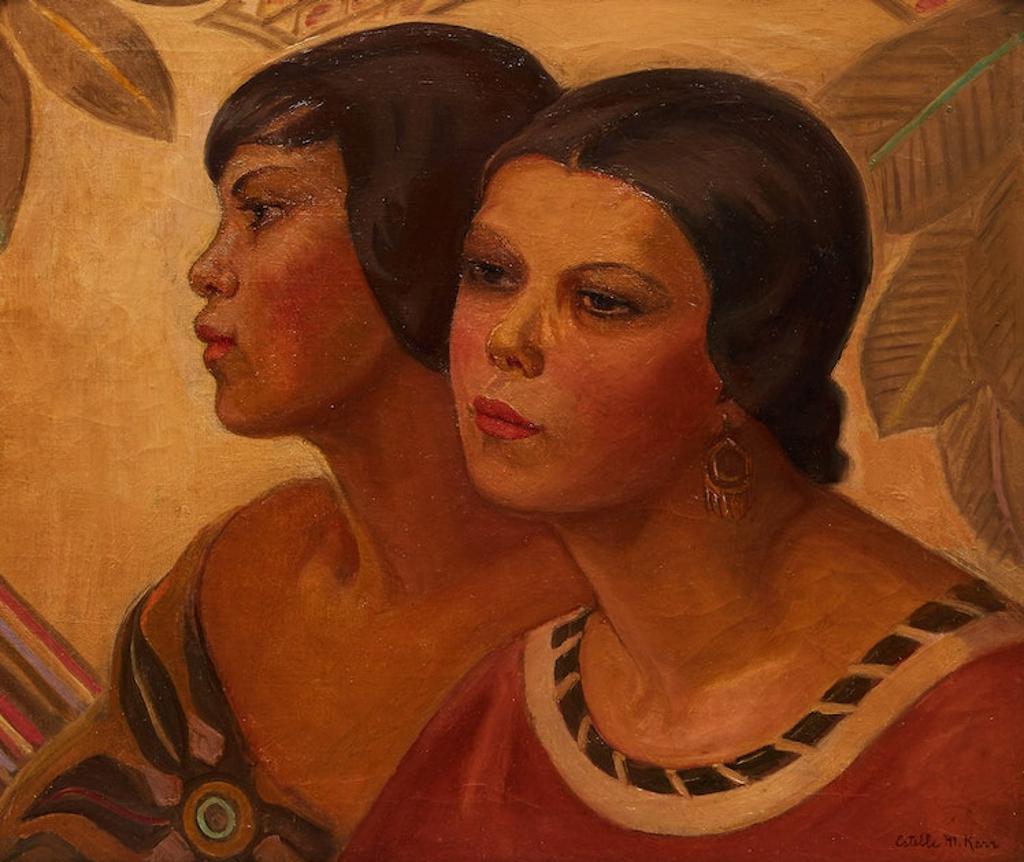 Estelle Muriel Kerr (1879-1971) - Two Young Ladies
