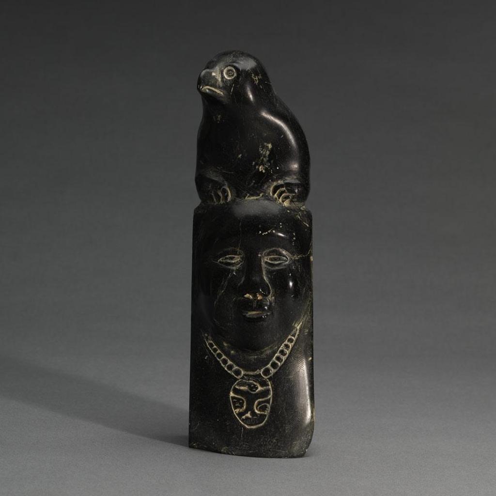 Aggiuq Takunaraq (1911) - Bird/Figure Totem