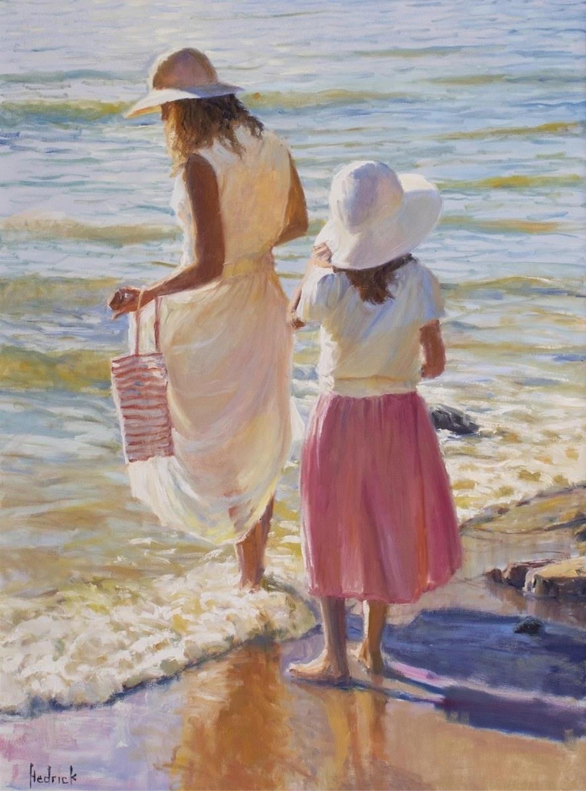 Ron Hedrick (1942) - Waders