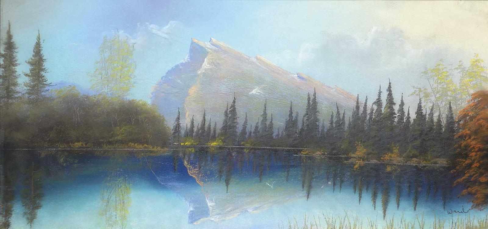 Maisie Wride (1892-1973) - Untitled - Mount Rundle