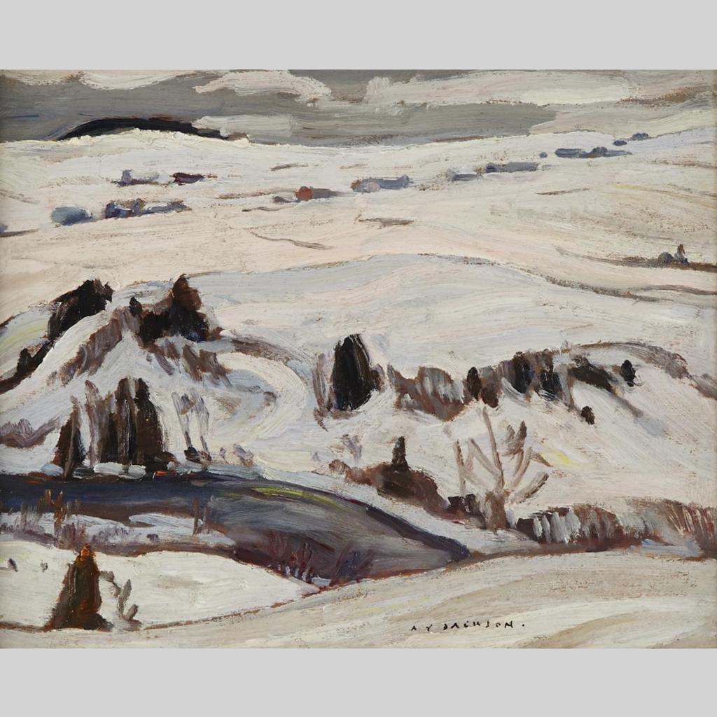 Alexander Young (A. Y.) Jackson (1882-1974) - St Tite Des Caps