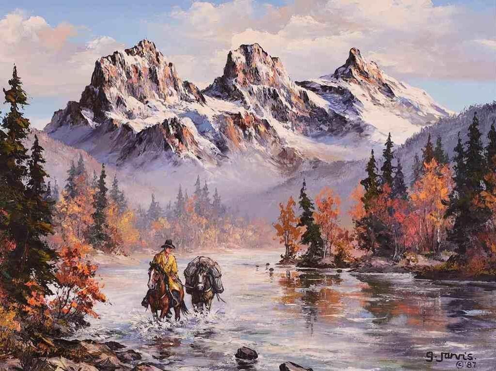 Georgia Jarvis (1944-1990) - The Three Sisters; 1987