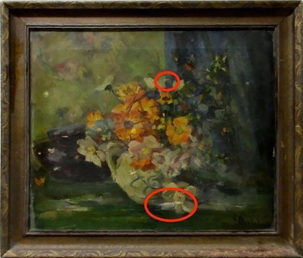 Eva Theresa Bradshaw (1871-1938) - Still Life - Flowers