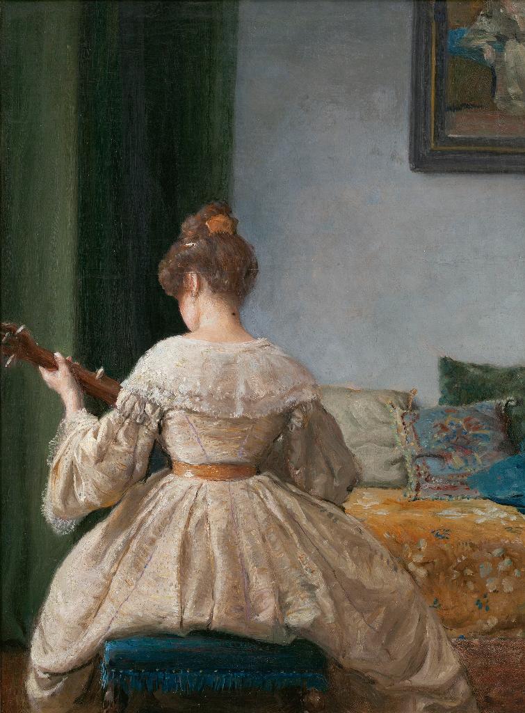 Frederick Simpson Coburn (1871-1960) - The Artist's Wife As Model