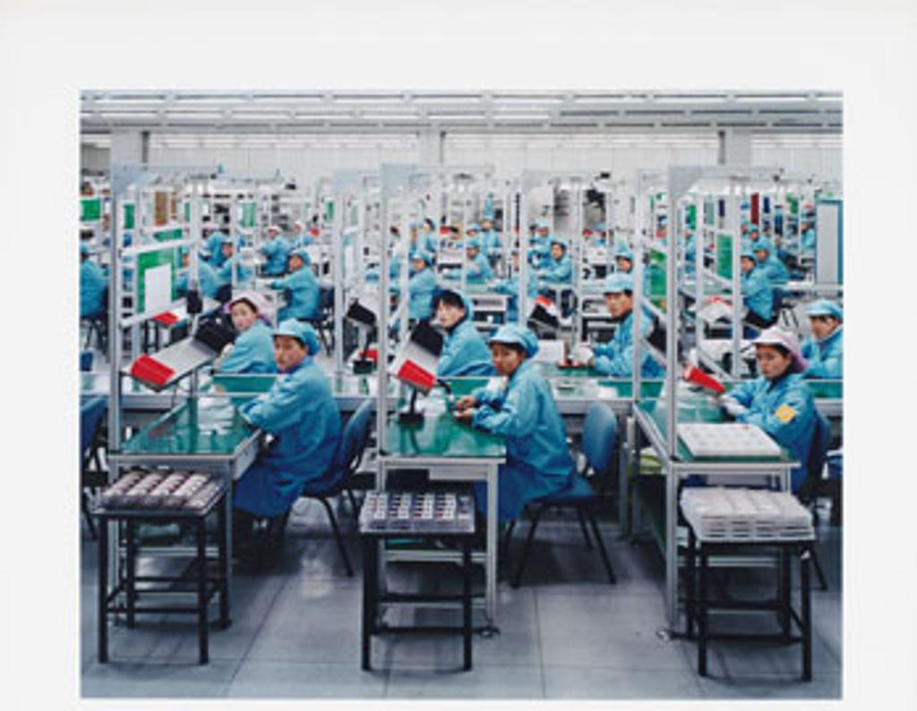 Edward Burtynsky (1955) - Manufacturing #15, Bird Mobile, Ningbo, Zhejiang Province, China
