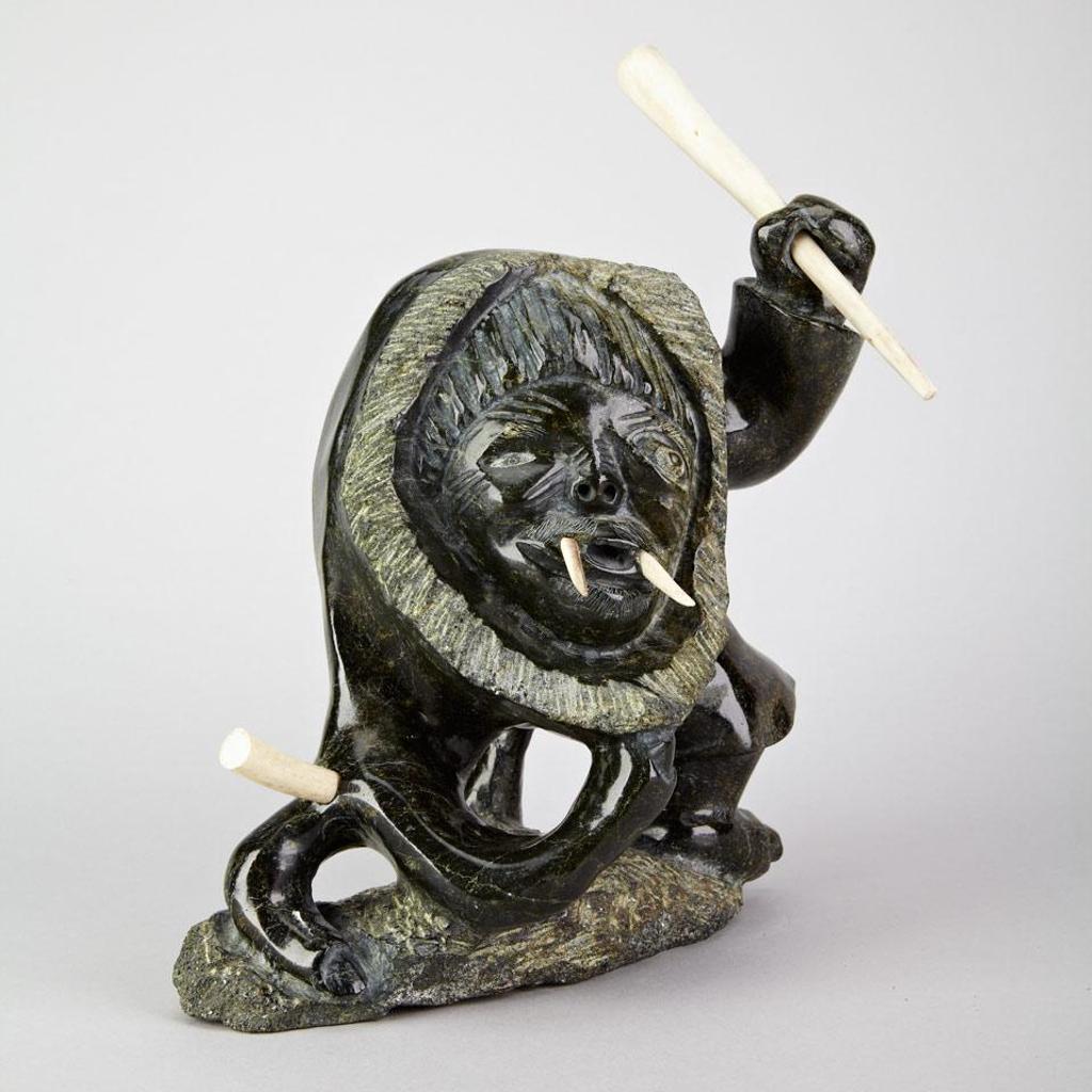 Jaco Ishulutaq (1951) - Transformation With Spear