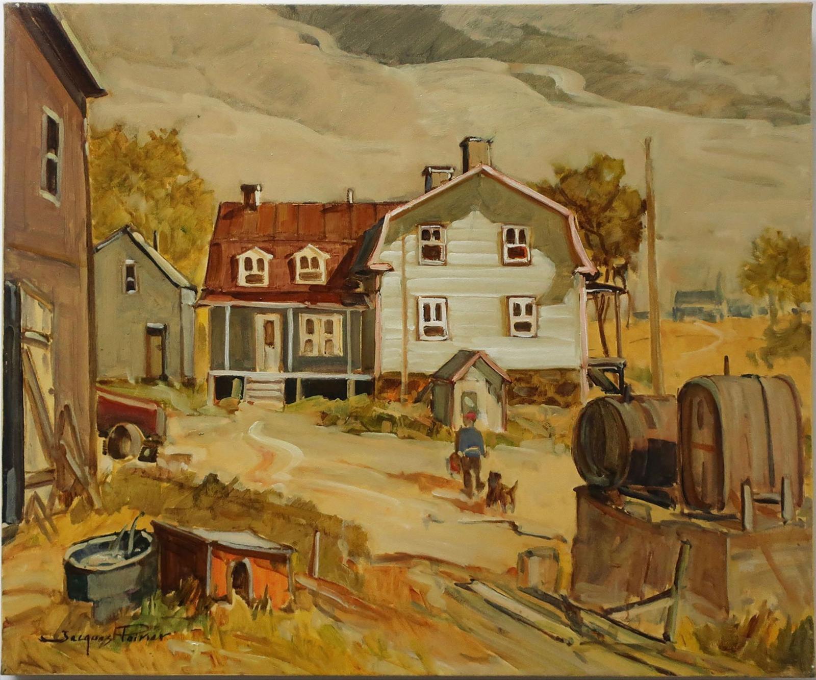 Jacques Poirier (1942-2002) - Un Journee A La Campagne