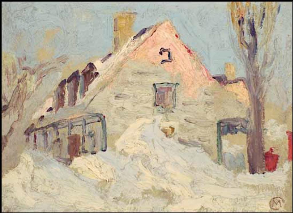 Maurice Galbraith Cullen (1866-1934) - French Canadian Cottage at Chambly, Quebec