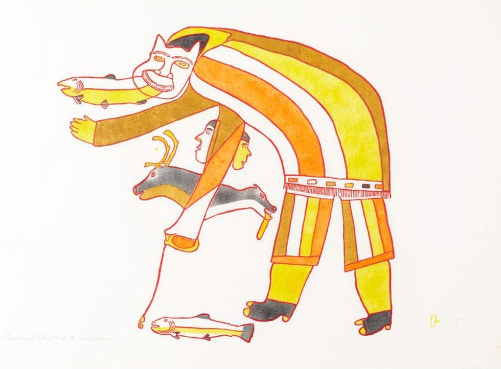 Simon Tookoome (1934-2010) - The Pleasures Of Eating Fish