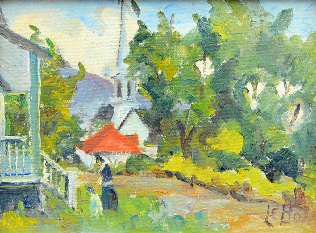 Maurice Lebon (1916-1998) - St. Joseph de la Rive, Charlevoix