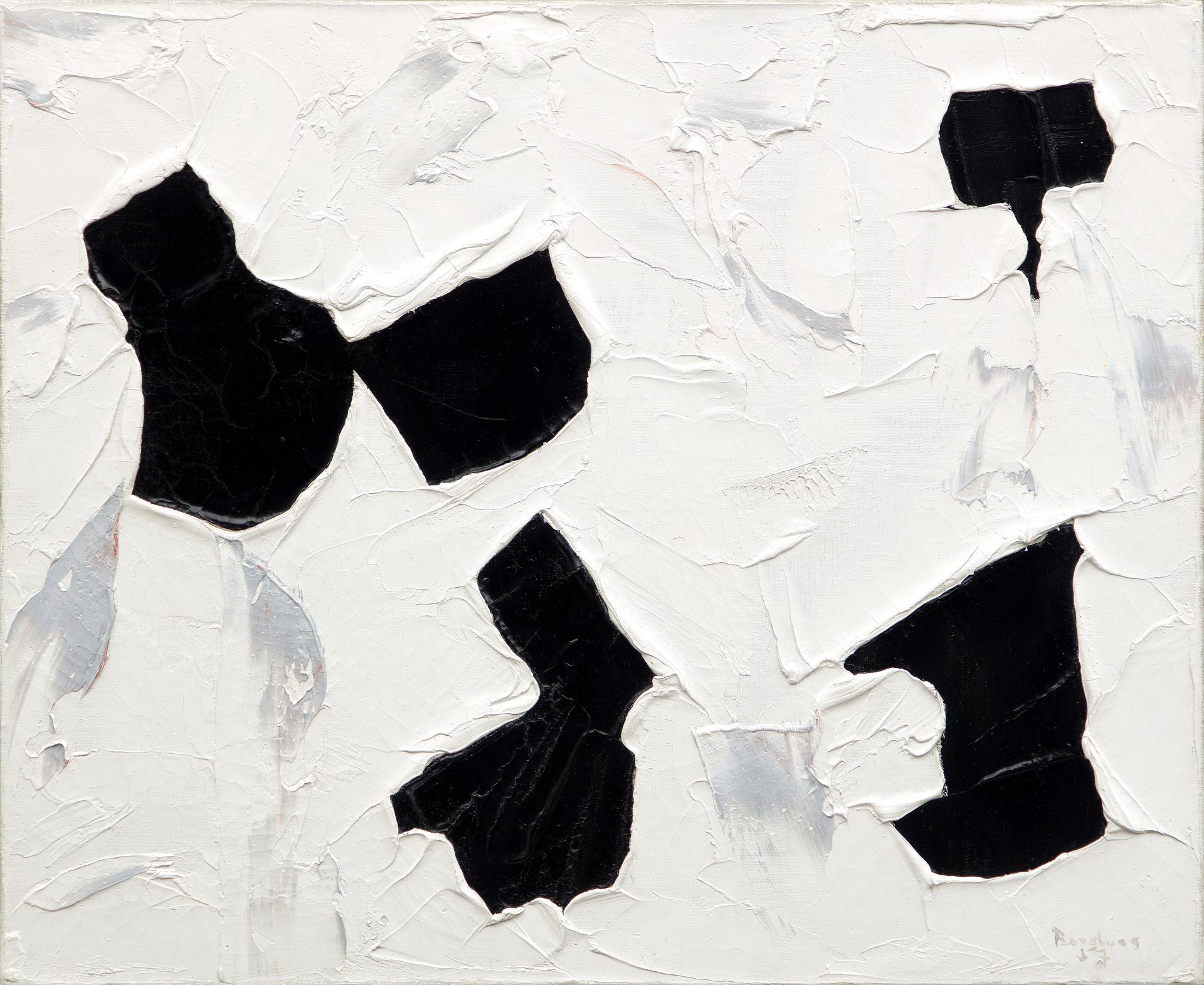 Paul-Émile Borduas (1905-1960) - Rencontre précipitée, 1957